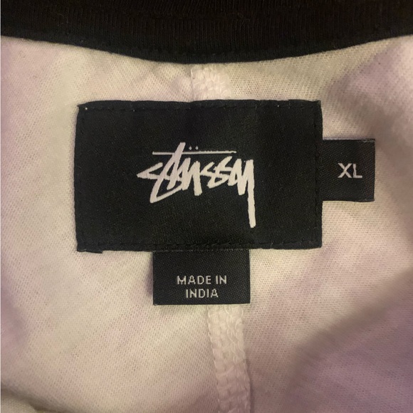 Stussy Black and Red Long Sleeve Tee - Picture 7 of 8